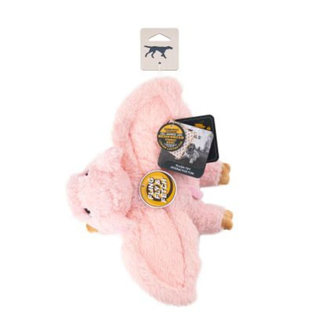 Tall Tails Dog Plush Flying Pig 12 Inch