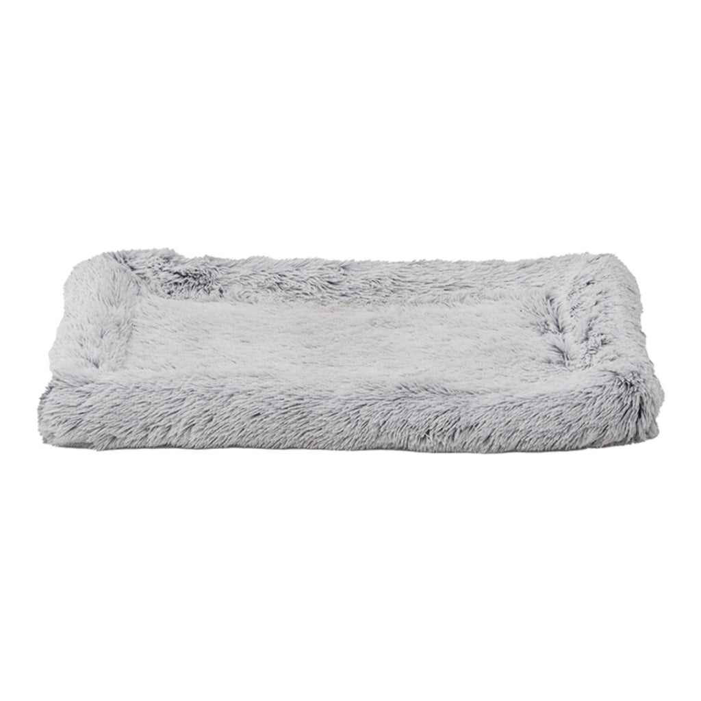 Tall Tails Dog & Cat Grey Cuddle Crate Bed, Large
