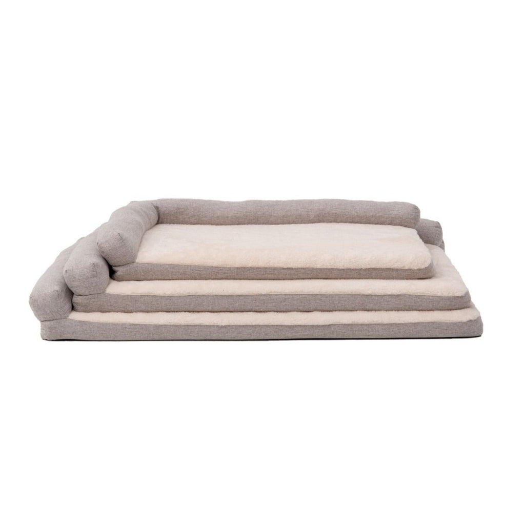 Territory Dog & Cat Khaki Lounger Bed, 30" x 20"
