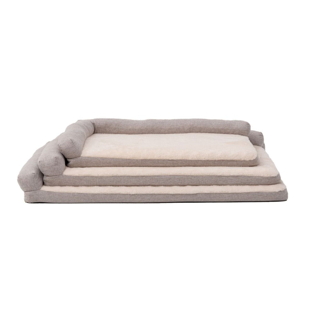 Territory Dog & Cat Khaki Lounger Bed, 30" x 20"