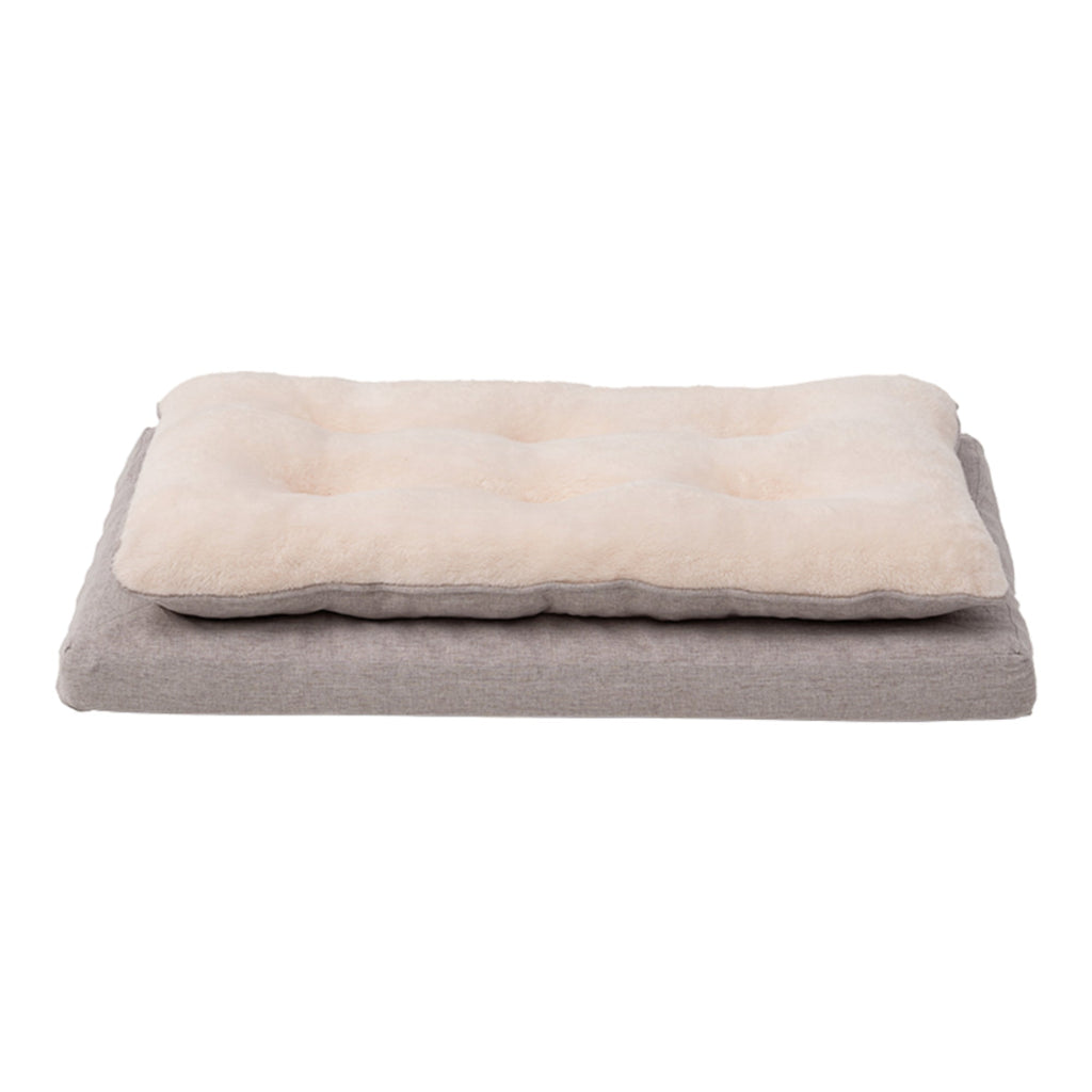 Territory Dog & Cat Khaki Pillow Top Bed, 36" x 23"