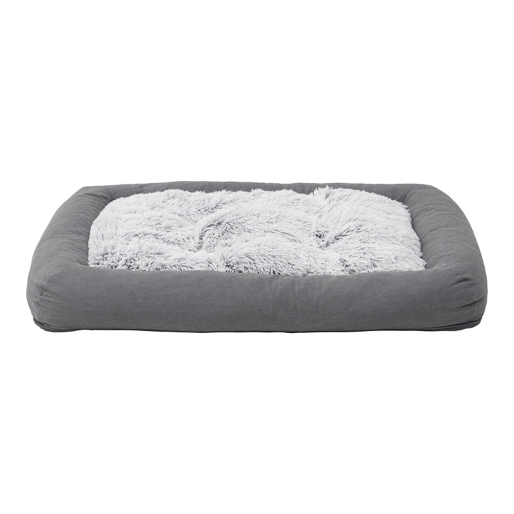 Tall Tails Dog & Cat Grey All In One Bed, 34.5" x 27"