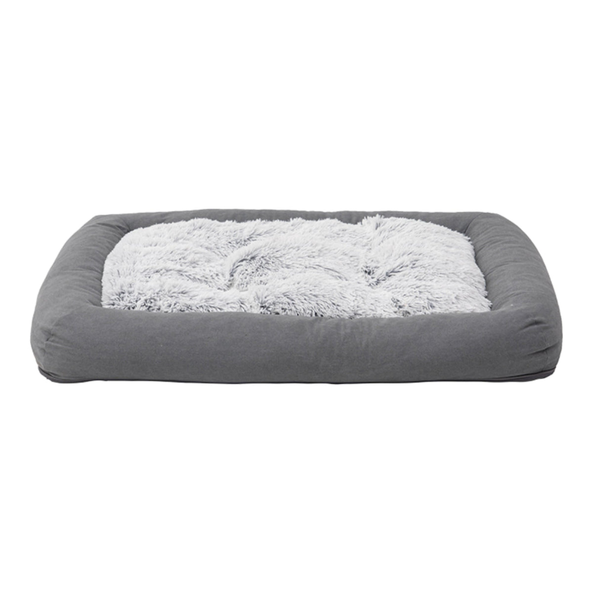 Tall Tails Dog & Cat Grey All In One Bed, 34.5" x 27"