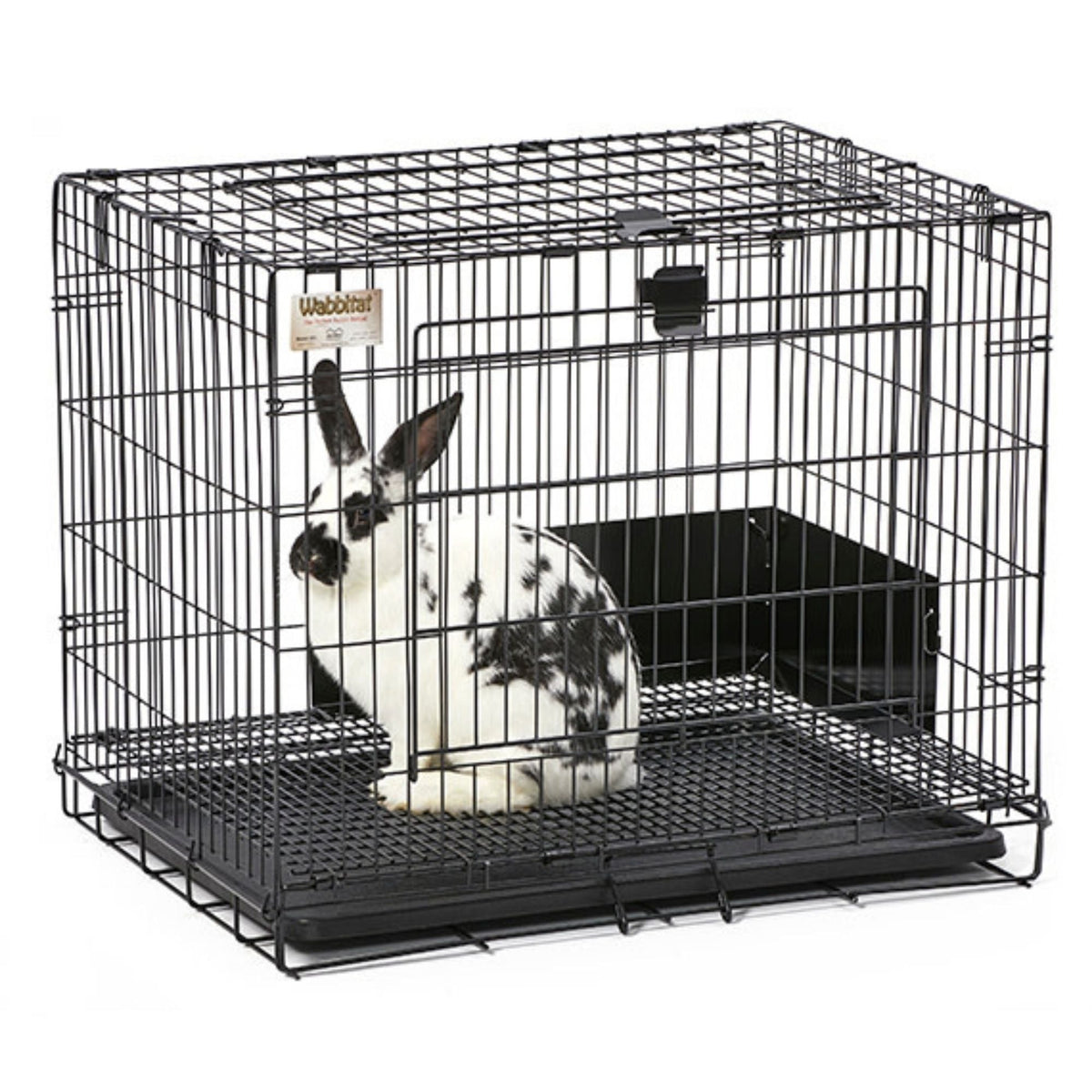 MidWest Homes for Pets Wabbitat Black 1ea/25 X 19 X 20in.