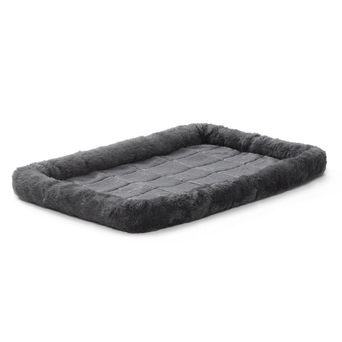 MidWest Homes for Pets Bolster Dog Bed Pearl Gray 1ea/20in X 30in.