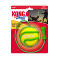 KONG Bunji HighViz Ball Dog Toy Assorted, 1ea/LG