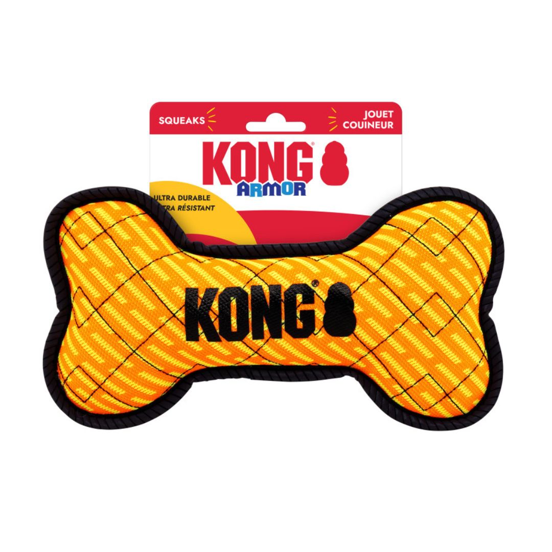 KONG Armor Bone Dog Toy Assorted  MD