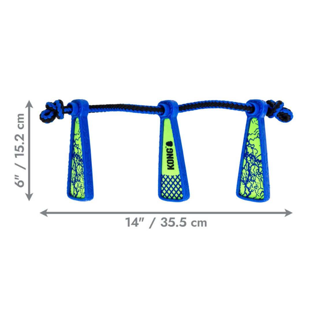 KONG Whirlz Rope Dog Toy  MD/LG