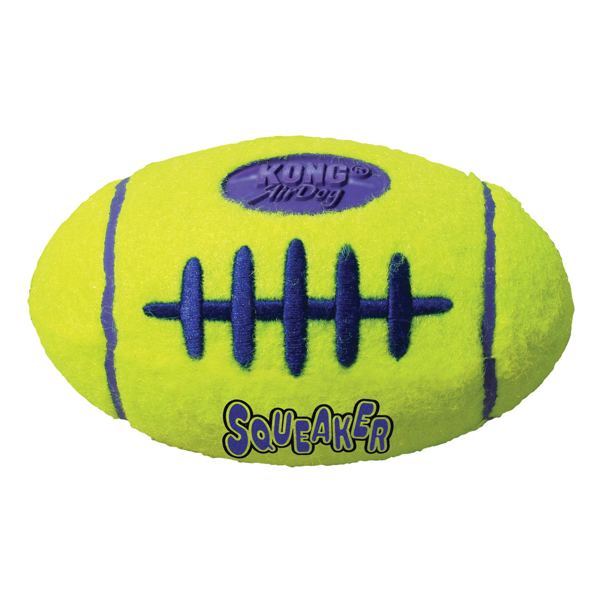 KONG AirDog Squeaking Tennis Football Dog Toy Medium