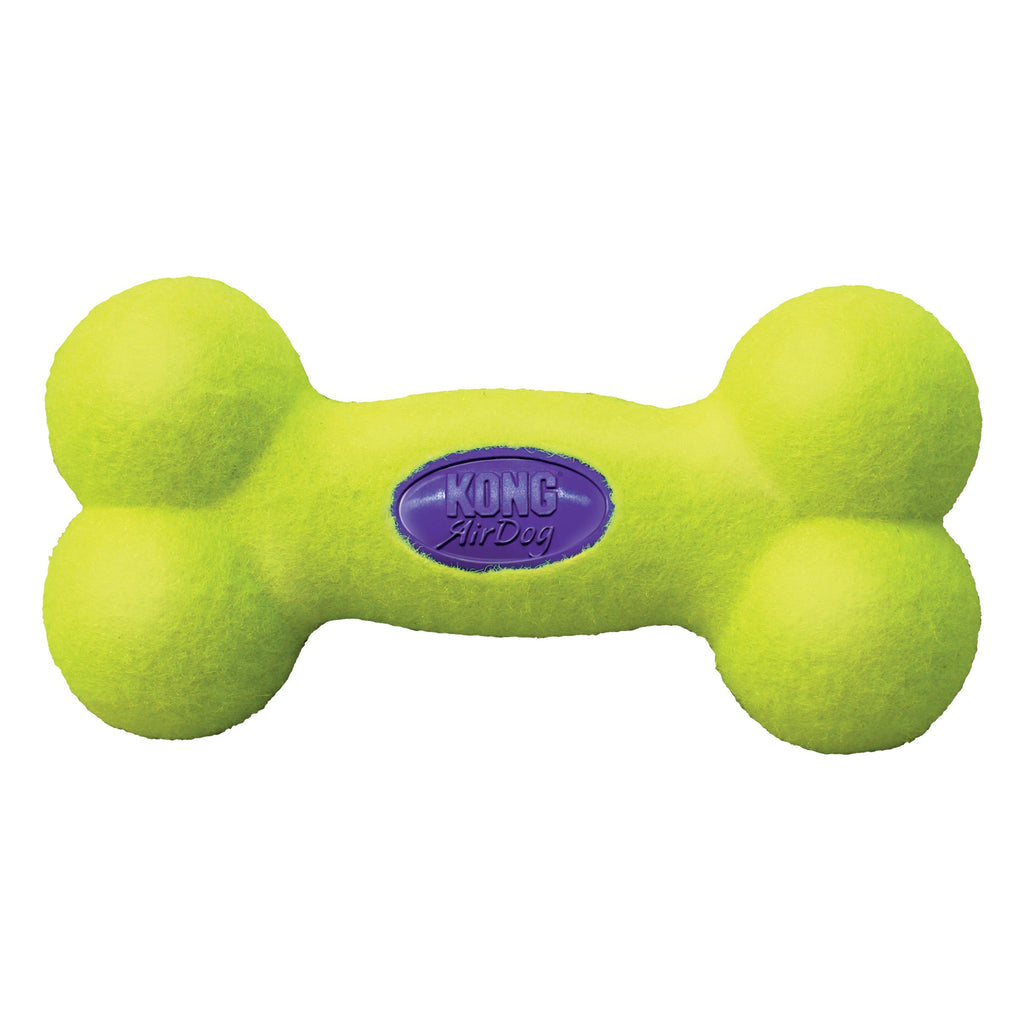 KONG AirDog Squeaking Tennis Bone Dog Toy Large