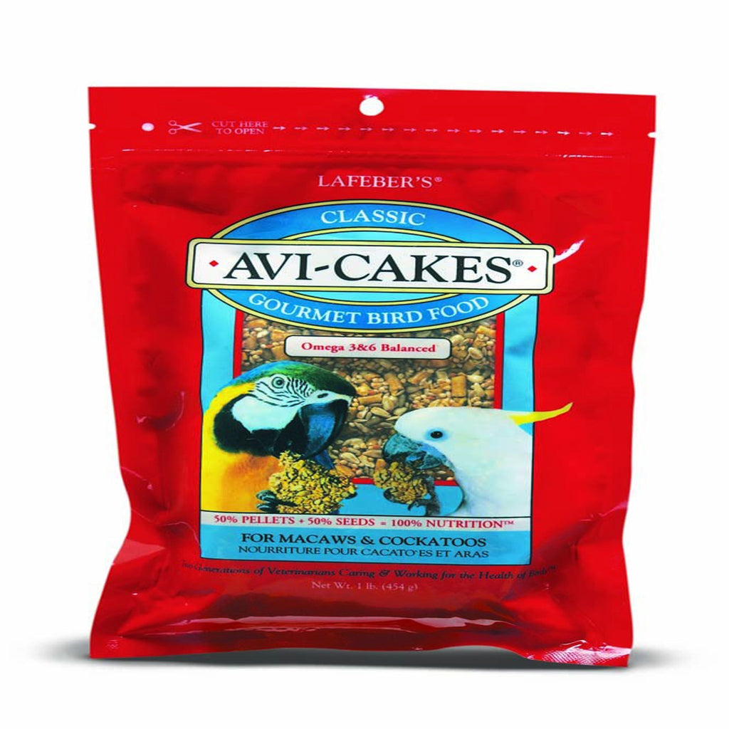 Lafeber Company Classic Avi-Cakes Macaw-Cockatoo Treat 1 lb