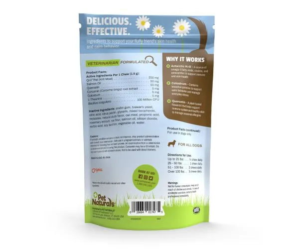 Pet Naturals Of Vermont Allergy + Calm Chews 6oz