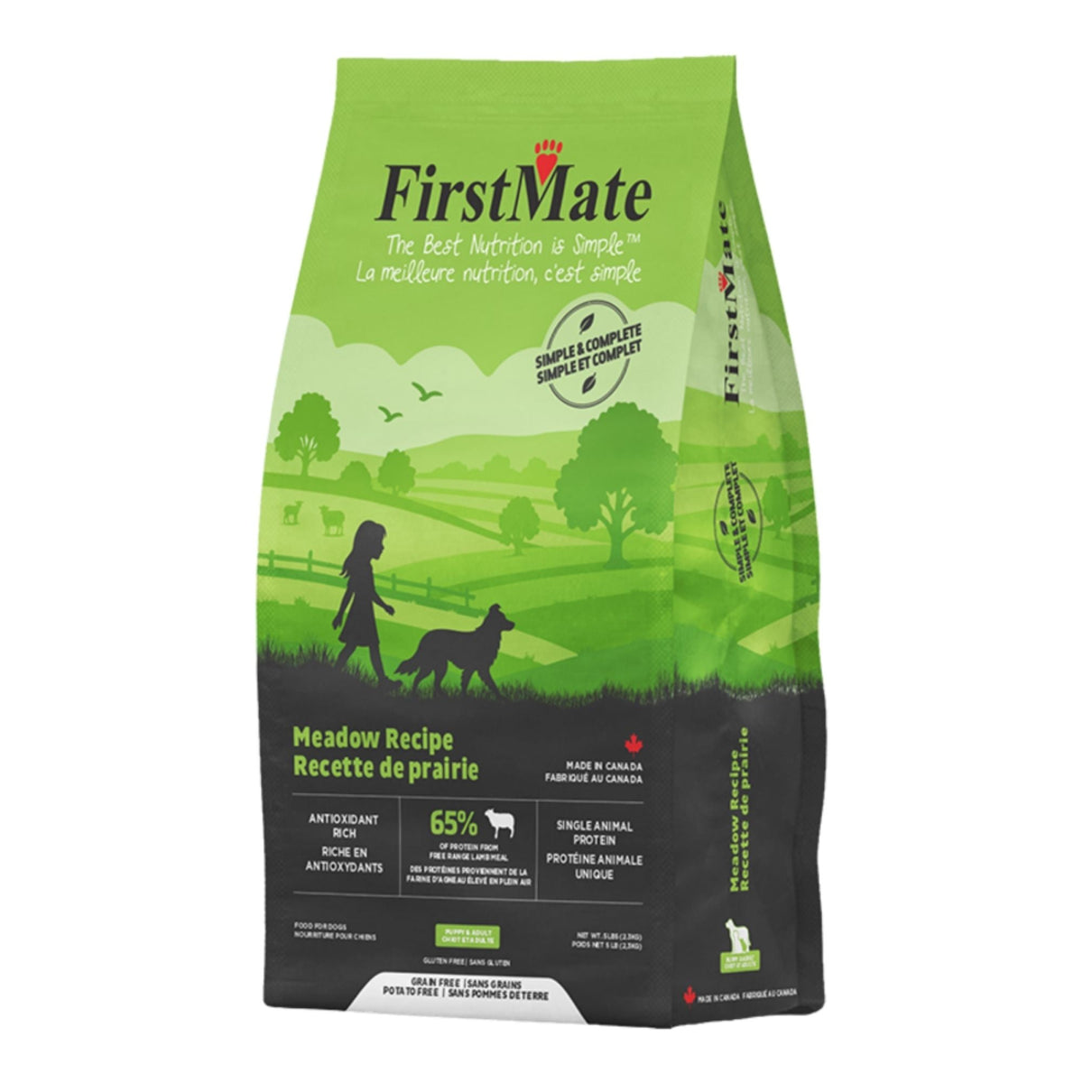 Firstmate Dog Simple & Complete Meadow Recipe Lamb 5lbs.