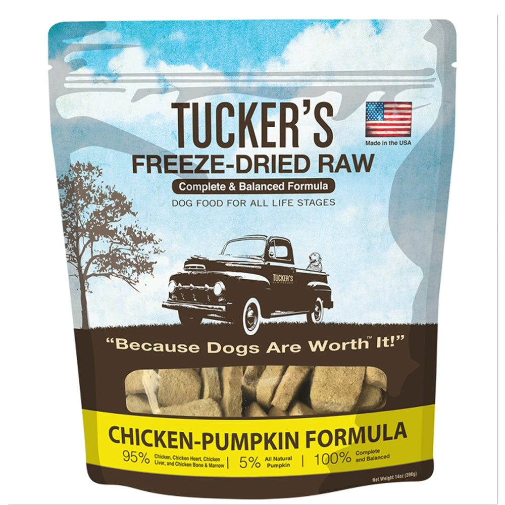Tuckers Chicken-Pumpkin 14 oz.