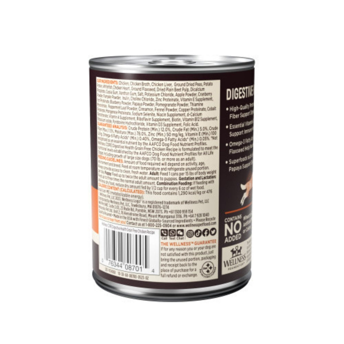 Wellness Dog Core Digestive Health Grain-free Chicken 13oz. (Case of 12)