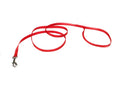 Coastal Single-Ply Nylon Dog Leash Red 3/8X4ft