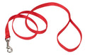 Coastal Single-Ply Nylon Dog Leash Red 5/8X6ft
