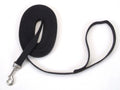 Coastal Train Right! Cotton Web Training Dog Leash Black 5/8X20ft