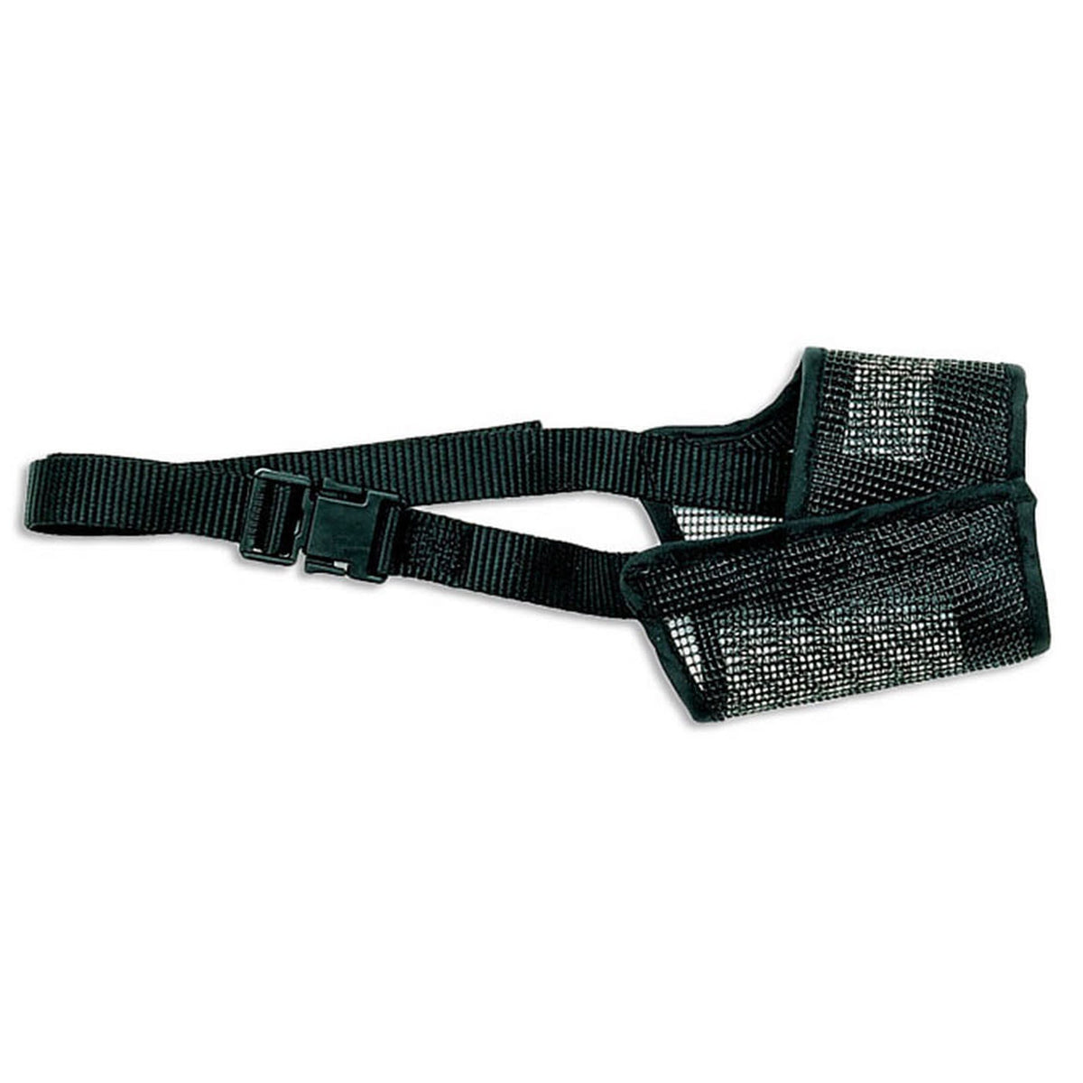 Best Fit Adjustable Mesh Dog Muzzle Black Size 003