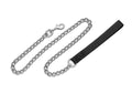 Coastal Titan Chain Dog Leash with Nylon Handle Red 2.0mmX4ft