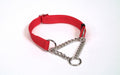 Coastal Adjustable Check Training Dog Collar Red 5/8X10-14in