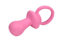 Coastal Rascals Latex Pacifier Dog Toy Pink 4.5in