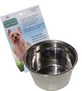 Lixit Stainless Steel Dog Crock 10oz