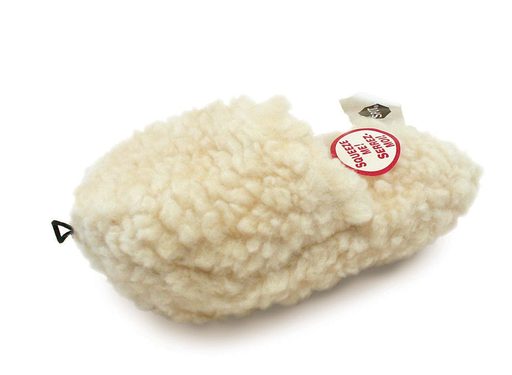 Spot Fleece Dog Toy Slipper 8in