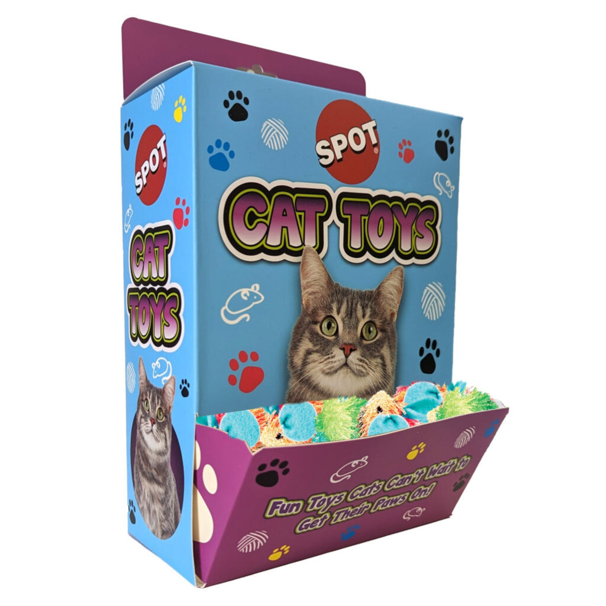 Spot Stringy Mouse Bulk Box 72 Pieces