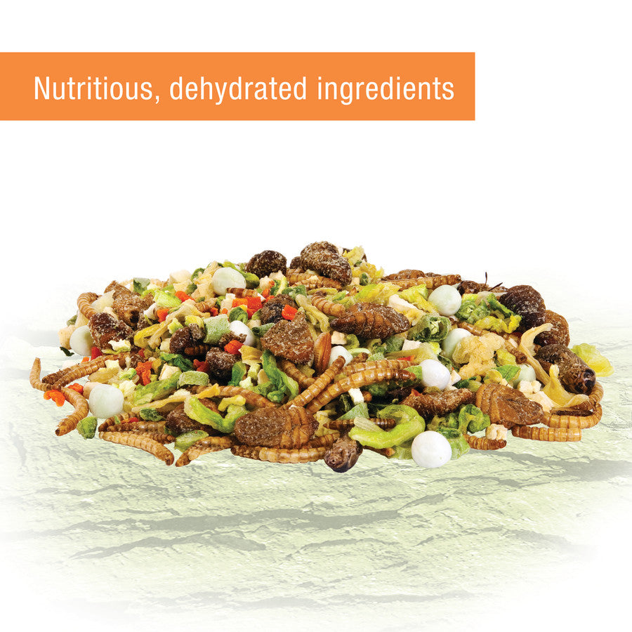 Zilla Reptile Munchies Omnivore Food Mix with Calcium 4oz