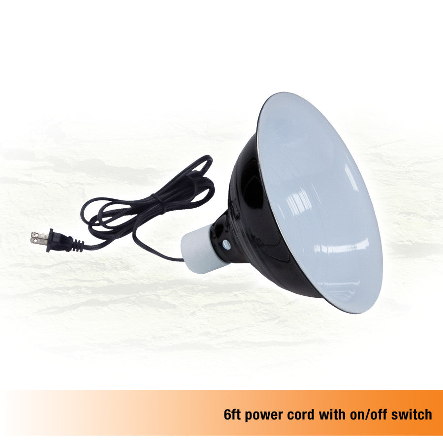 Zilla Premium Reflector Dome Light and Heat 8.5in