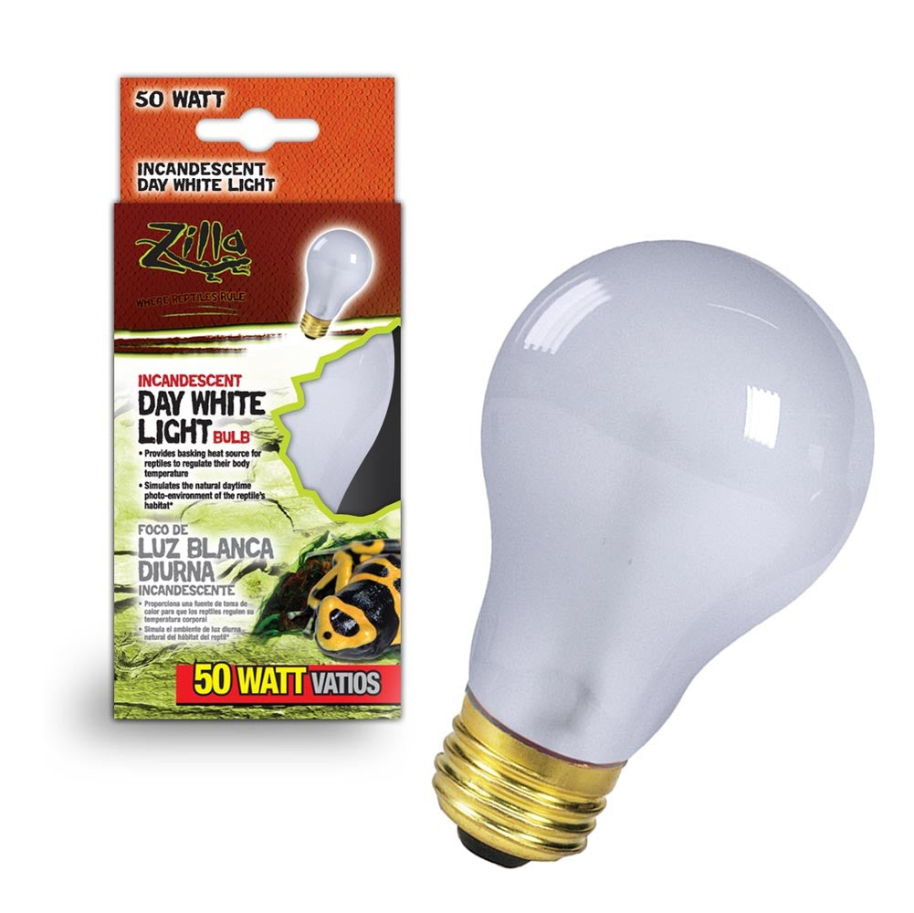 Zilla Incandescent Bulb Day White, 1ea/50 W