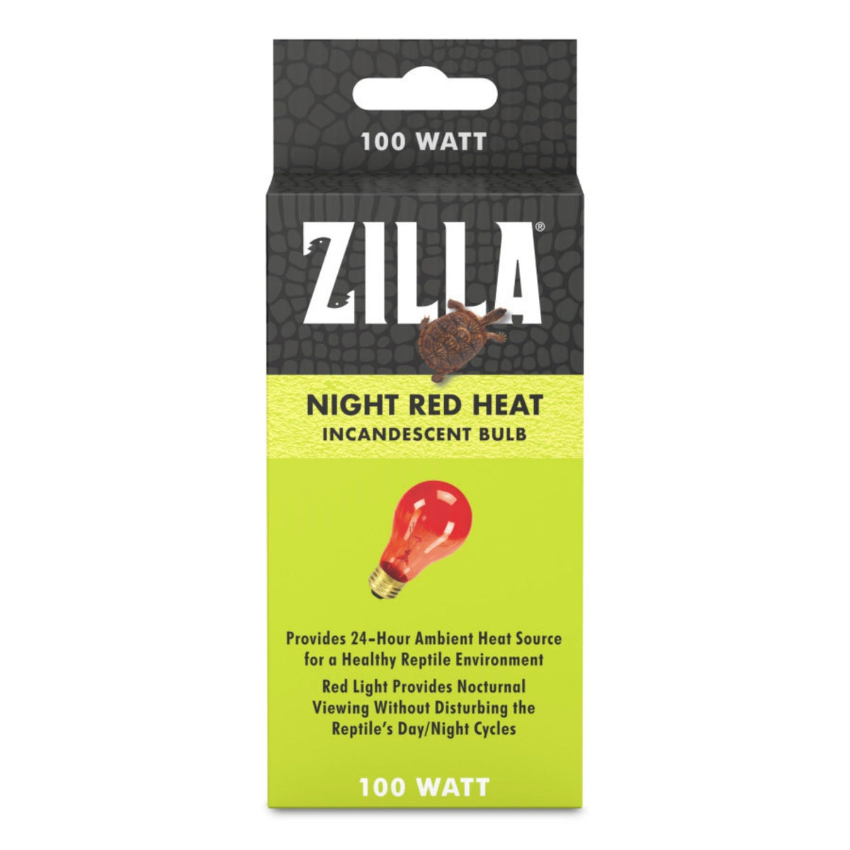 Zilla Incandescent Bulbs Night Red 1ea/100 W