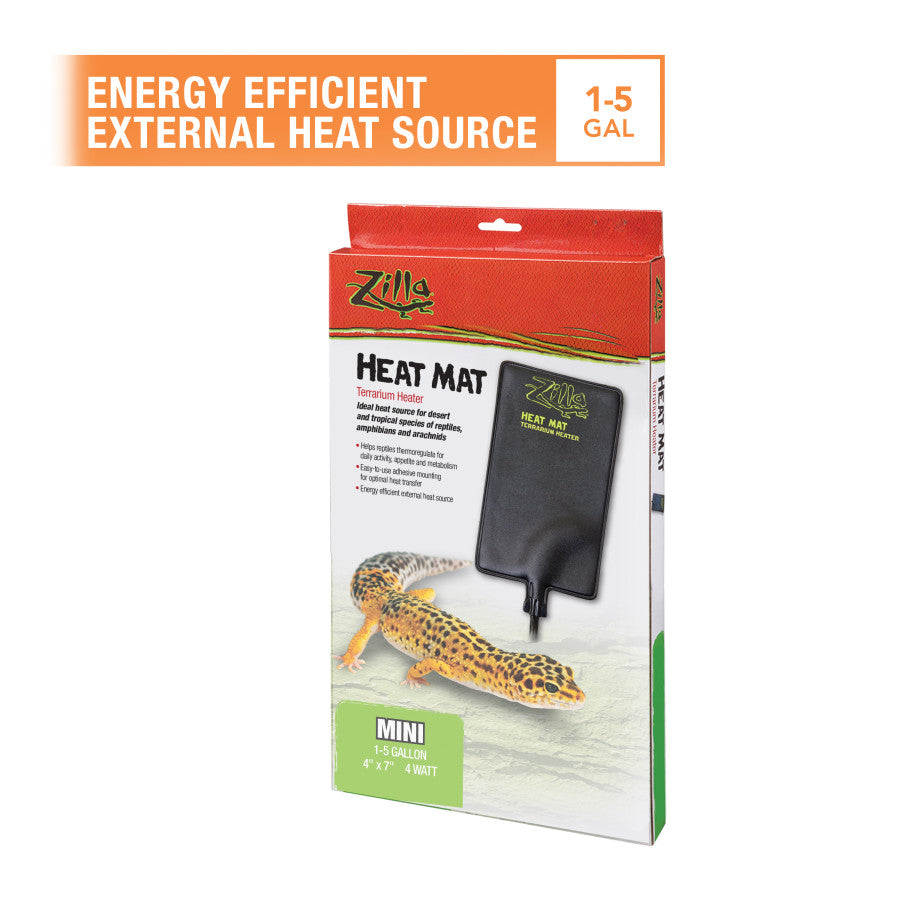 Zilla Heat Mat Black, 1ea/15 gal