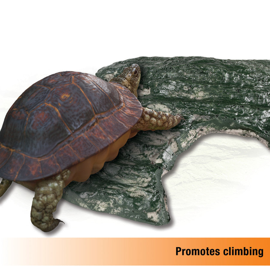 Zilla Basking Platform Ramps Corner, Green, 1ea/Large