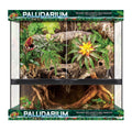 Zoo Med Double Door Paludarium with Built-in Nano Aquarium Black, Clear 1ea/36in. X 18in., 20 gal