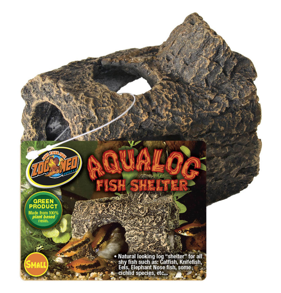 Zoo Med Aqualog Fish Shelter Small