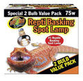 Zoo Med Repti Basking Spot Lamp 75W 2pk