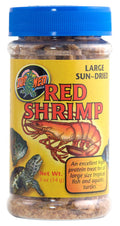 Zoo Med Sun Dried Red Shrimp Large .5oz