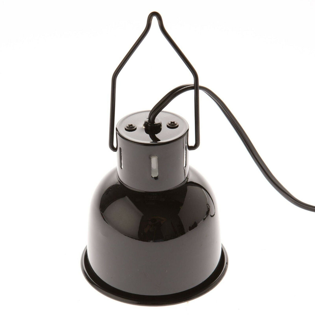 Zoo Med Nano Dome Lamp Fixture Black 4 in