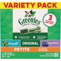 GREENIES 3-Flavor Variety Pack Dental Treats Petite 36oz