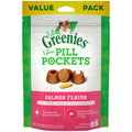 FELINE GREENIES PILL POCKETS Treats for Cats Value Size Salmon 3oz