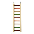 A & E Cages Happy Beaks Wooden Hanging Ladder Bird Toy 1ea/MD, 20 in.