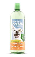 Fresh Breath by TropiClean Oral Care Water Additive + Skin & Coat for Pets 33.8z