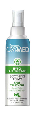 TropiClean OxyMed Hypoallergenic Spray for Dogs, 8oz