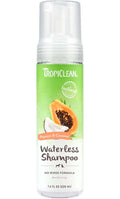 TropiClean No Rinse 2in1 Luxury Pet Shampoo Papaya and Coconut 7.4oz