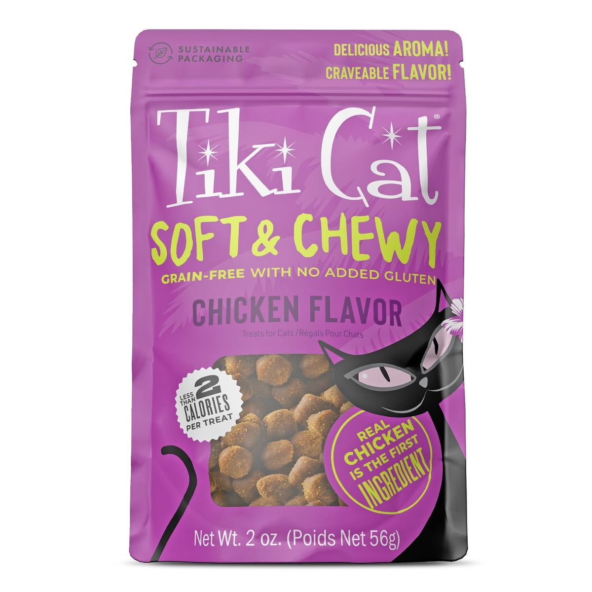Tiki Pets Cat Soft & Chewy Chicken 6oz.