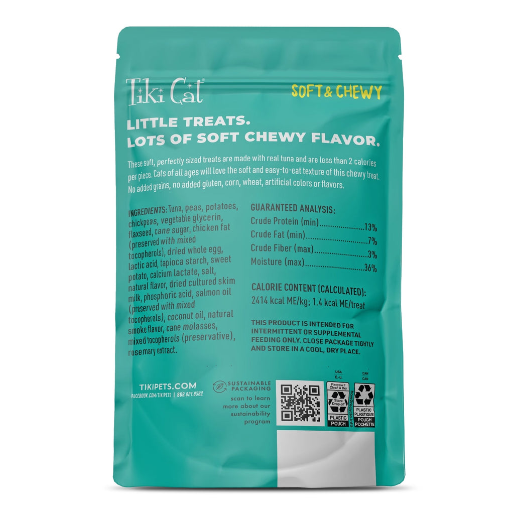 Tiki Pets Cat Soft & Chewy Tuna 6oz.
