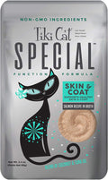 Tiki Pets Cat Special SKIN and COAT Salmon Recipe in Broth 2.4oz. (Case Of 12)