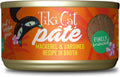Tiki Pets Cat Grill Mackerel and Sardines Pate 2.8oz. (Case Of 12)
